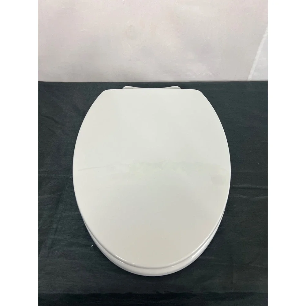 Hygie Rinse SS114‎ SoftClose Elongated Toilet Seat Cotton White TOTO Compatible